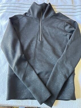 Lululemon Women’s  Black Quarter-Zip Performance Sweater